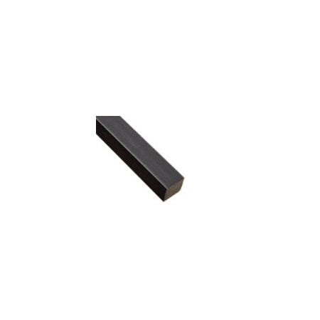Professional Plastics Black Acetal Rectangular Bar, 0.250 X .750 X 48.000 Each SACEBK.250X.750X48.000C